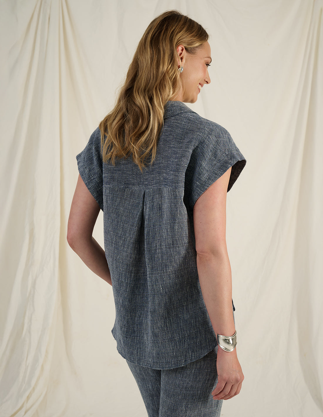 BLAIR - luxe linen shirt