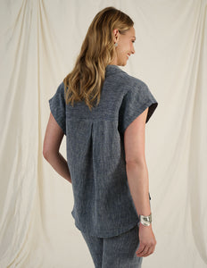 BLAIR - luxe linen shirt