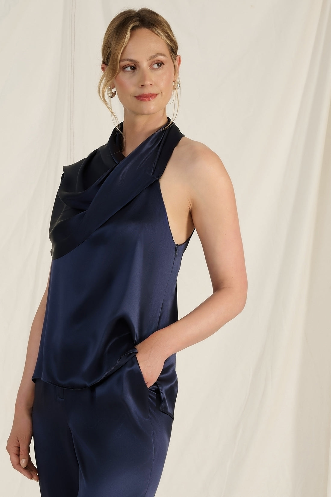 CELINE - scarf top