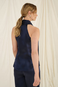 CELINE - scarf top