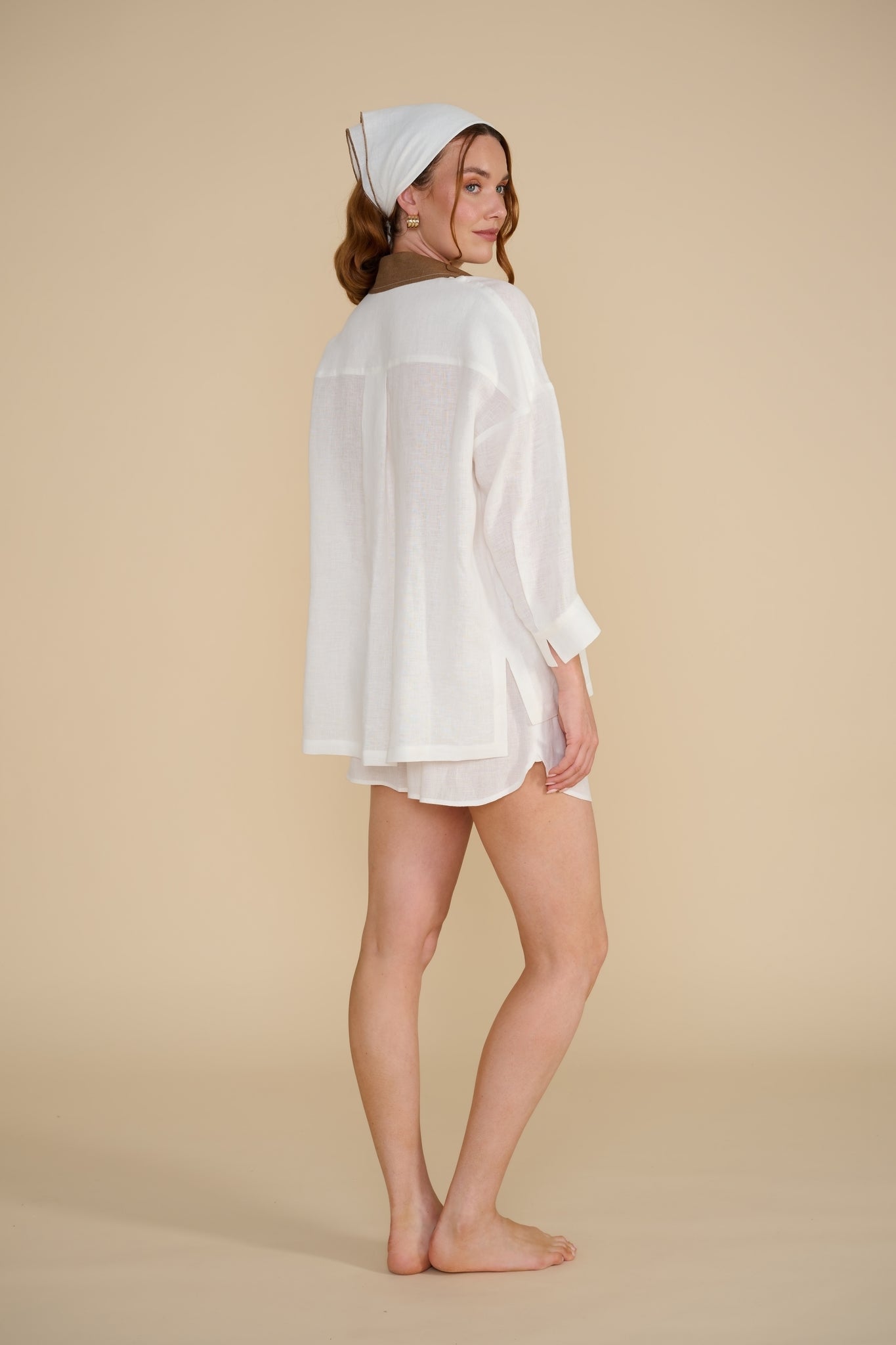 LOLA - luxe linen tunic shirt