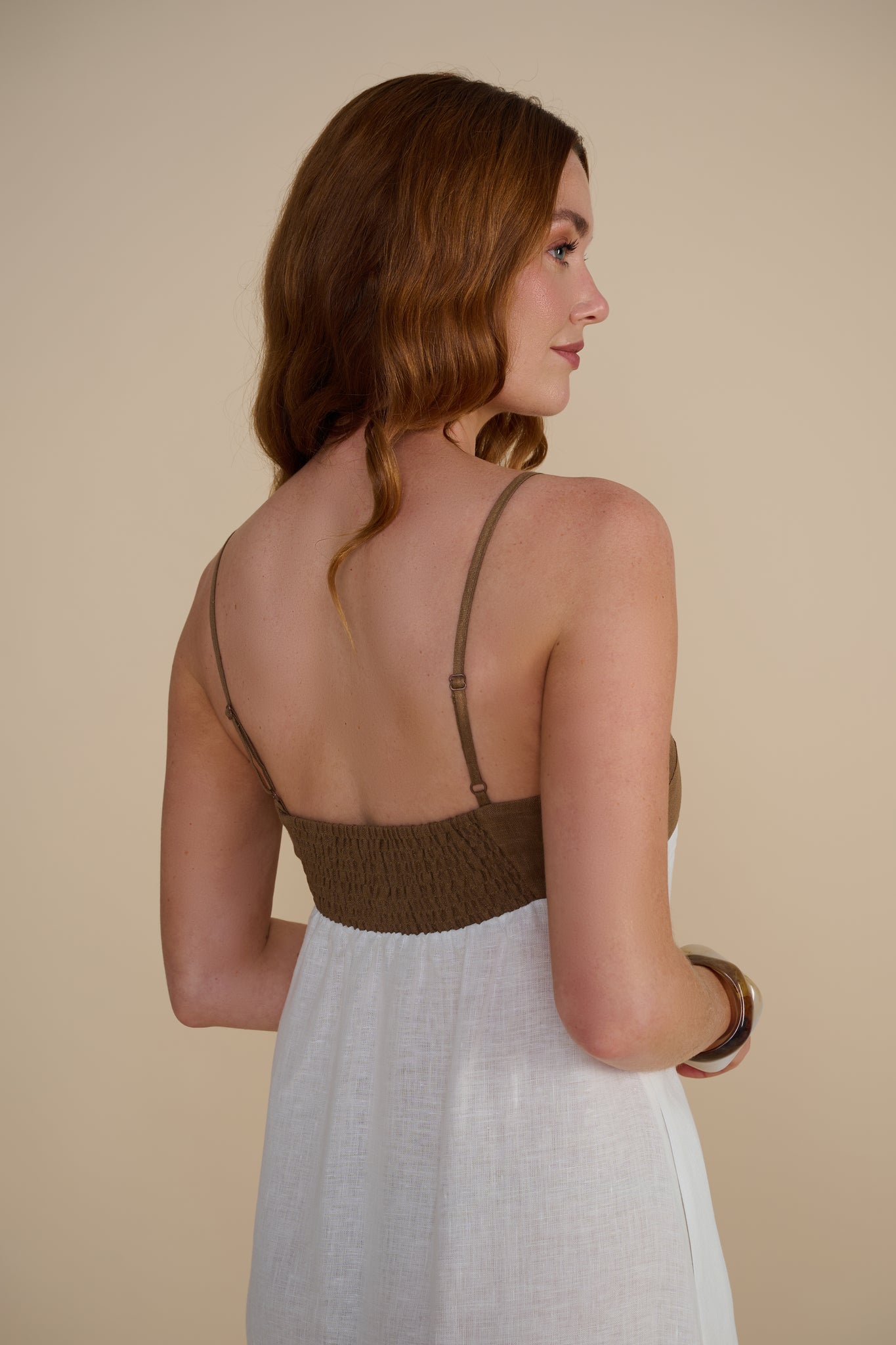 OLIVIA - luxe linen maxi dress