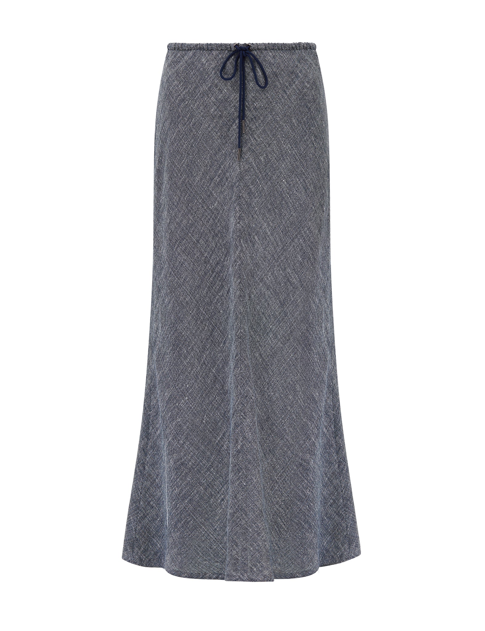 PHOEBE - luxe linen drawstring skirt