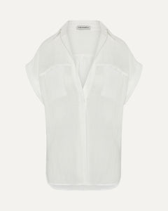 MALI - Ivory Linen Shirt