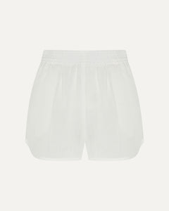 DARCY - Ivory Linen Shorts