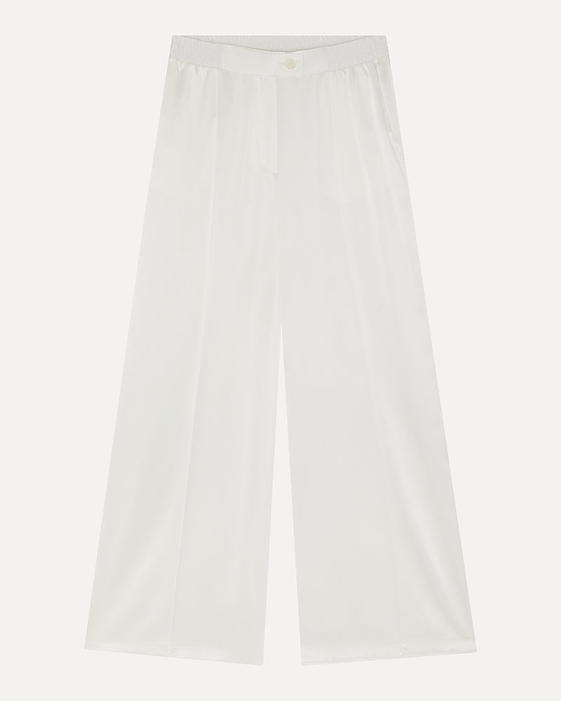 LEXI - Opal Sports Luxe Silk Trousers